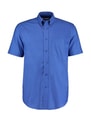 Overhemd korte mouw Kustom Kit KK350 italian blue